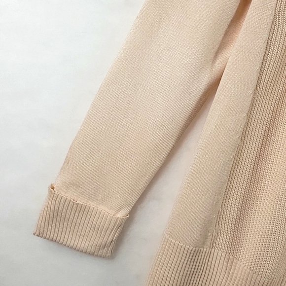 Vision 155 Cowell Neckline Long Sleeve Light weight Sweater Size L - Picture 4 of 11